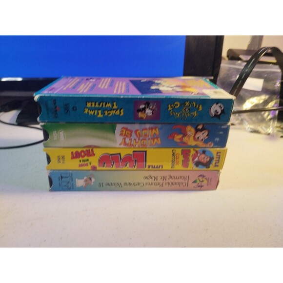 Classic Cartoons VHS Lot- Felix The Cat, Mighty Mouse, Little Lulu, Mr. Magoo - Picture 3 of 6